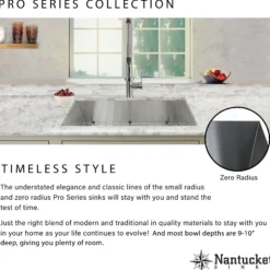 Nantucket Sinks Pro Series 32