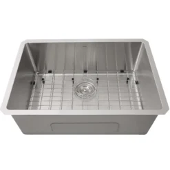 Nantucket Sinks Pro Series 28" Stainless Steel Kitchen Sink, 16 Gauge, SR2818-16