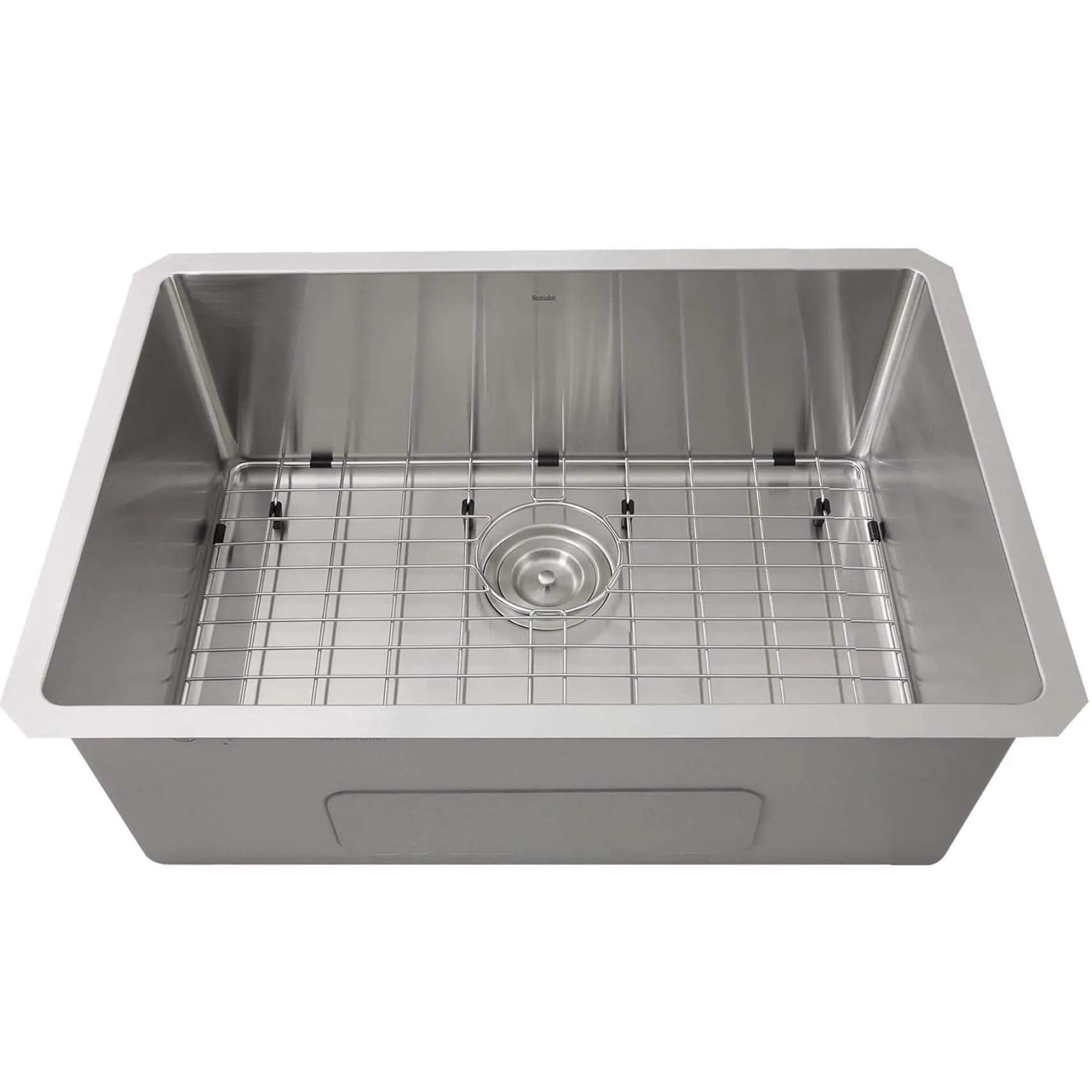 Nantucket Sinks Pro Series 28" Stainless Steel Kitchen Sink, 16 Gauge, SR2818-16