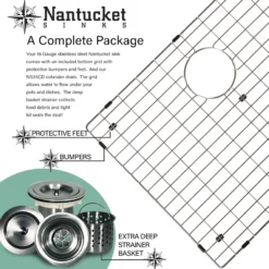 Nantucket Sinks Pro Series 24