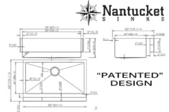 Nantucket Sinks Pro Series 33