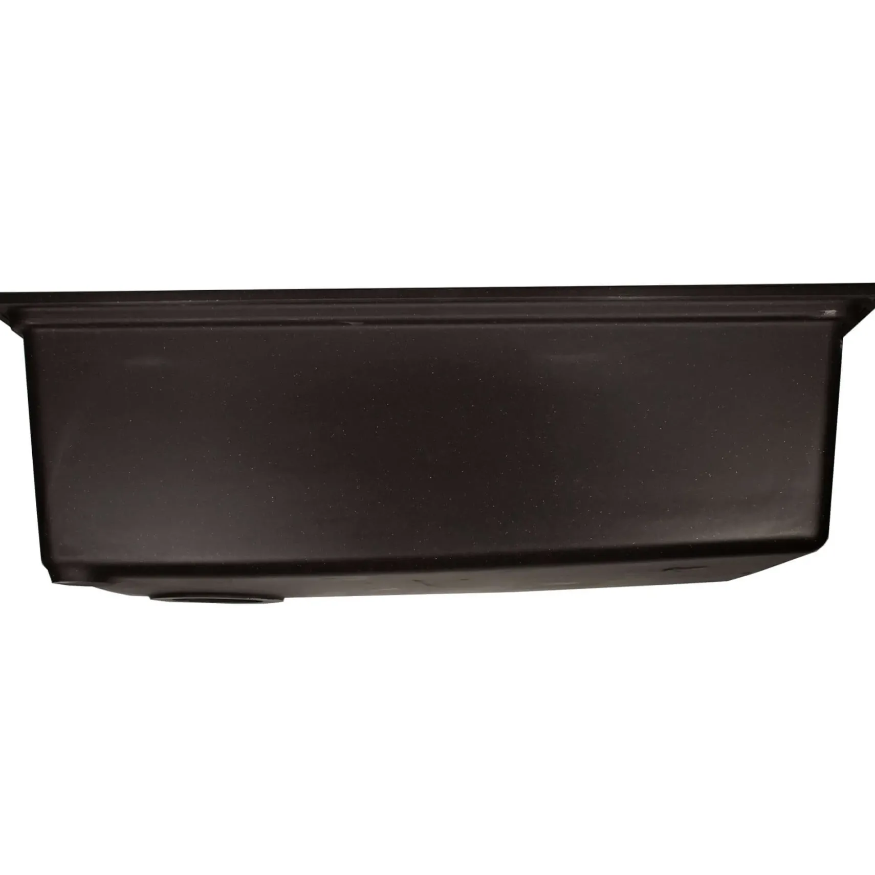 Nantucket Sinks Rockport 30" Dual Mount Granite Composite Workstation Kitchen Sink with Accessories, Black, PR3019PS-BL