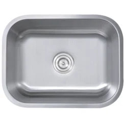 Nantucket Sinks Sconset 23" Stainless Steel Kitchen Sink, 16 Gauge, NS09i-16