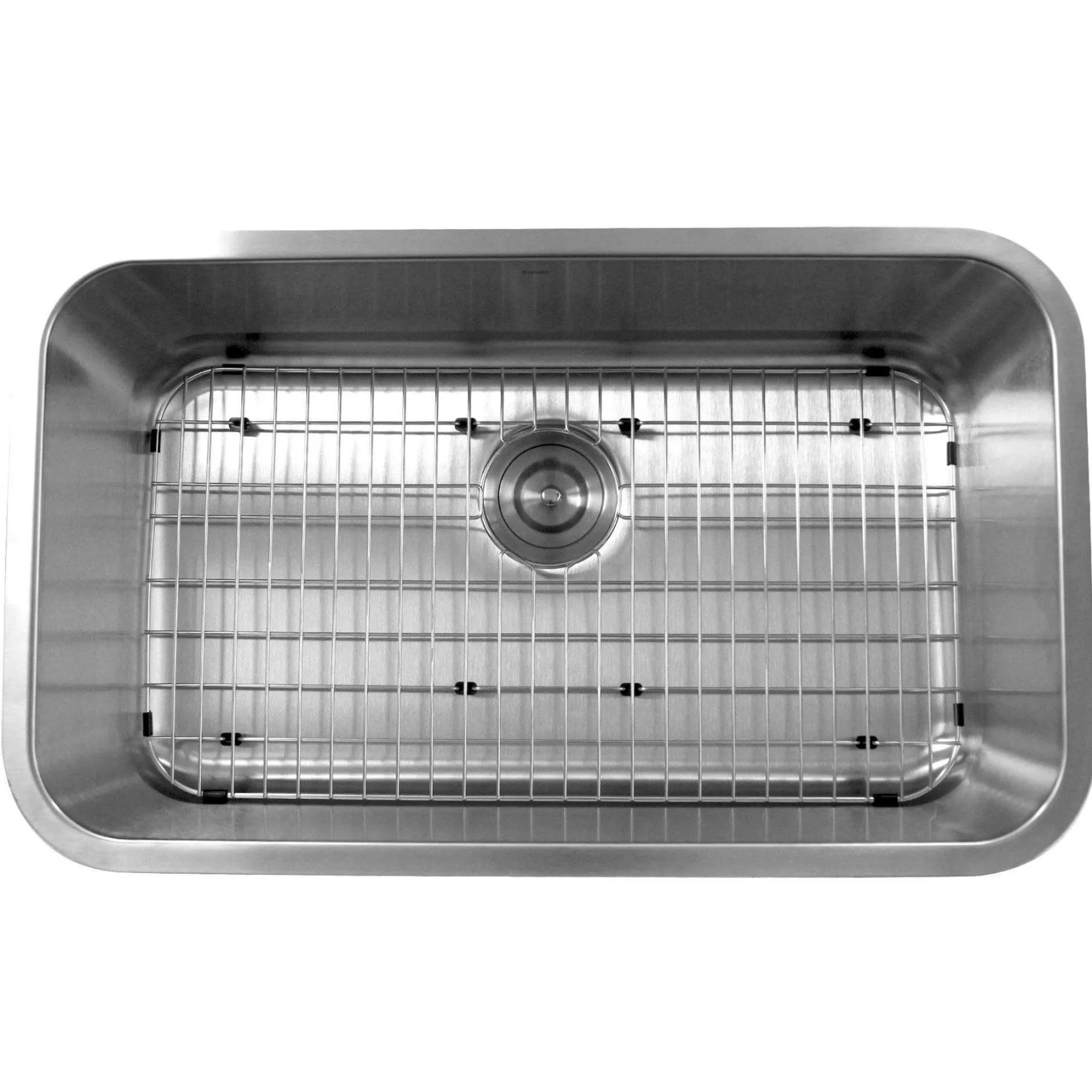 Nantucket Sinks Sconset 30" Undermount 304 Stainless Steel Kitchen Sink with Accessories, 16 Gauge, NS3018-10-16