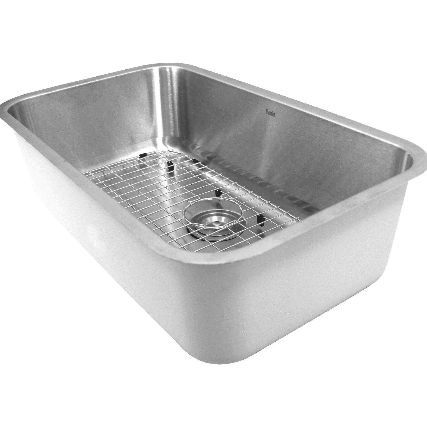 Nantucket Sinks Sconset 30" Undermount 304 Stainless Steel Kitchen Sink with Accessories, 16 Gauge, NS3018-10-16