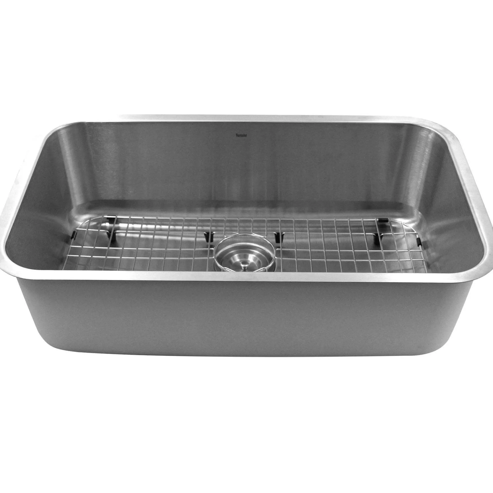 Nantucket Sinks Sconset 30" Undermount 304 Stainless Steel Kitchen Sink with Accessories, 16 Gauge, NS3018-10-16