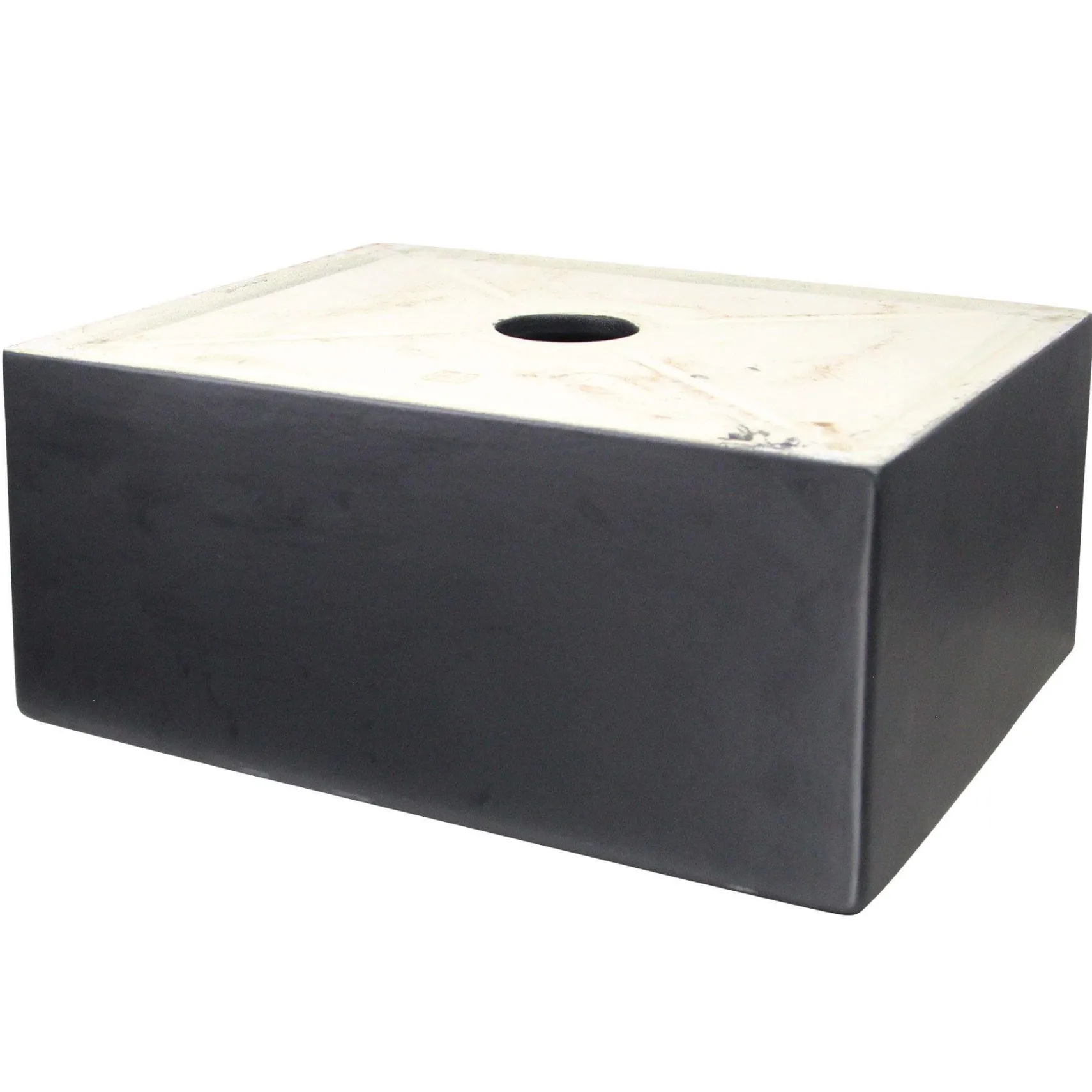 Nantucket Sinks Vineyard 23" Fireclay Farmhouse Sink, Matte Black, FCFS2418S-MatteBlack