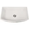 Nantucket Sinks Vineyard 33" Fireclay Farmhouse Sink, White, FCFS3320CA-W