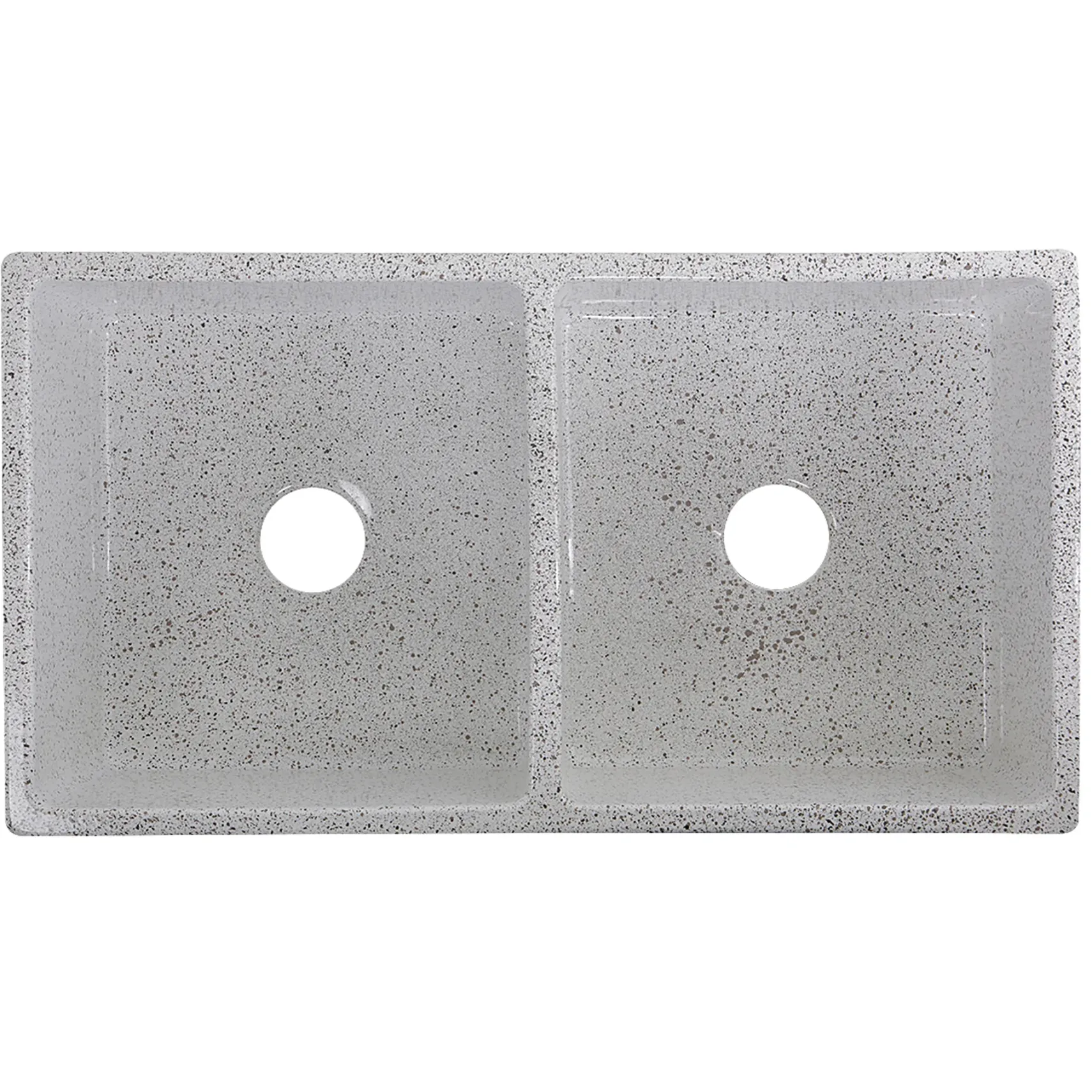 Nantucket Sinks Vineyard 33" Fireclay Farmhouse Sink, Double Bowl, Various neutrals, FCFS3318D-PietraSarda