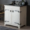 Native Trails 30" Americana Freestanding Vanity Base in Whitewash, VNB300