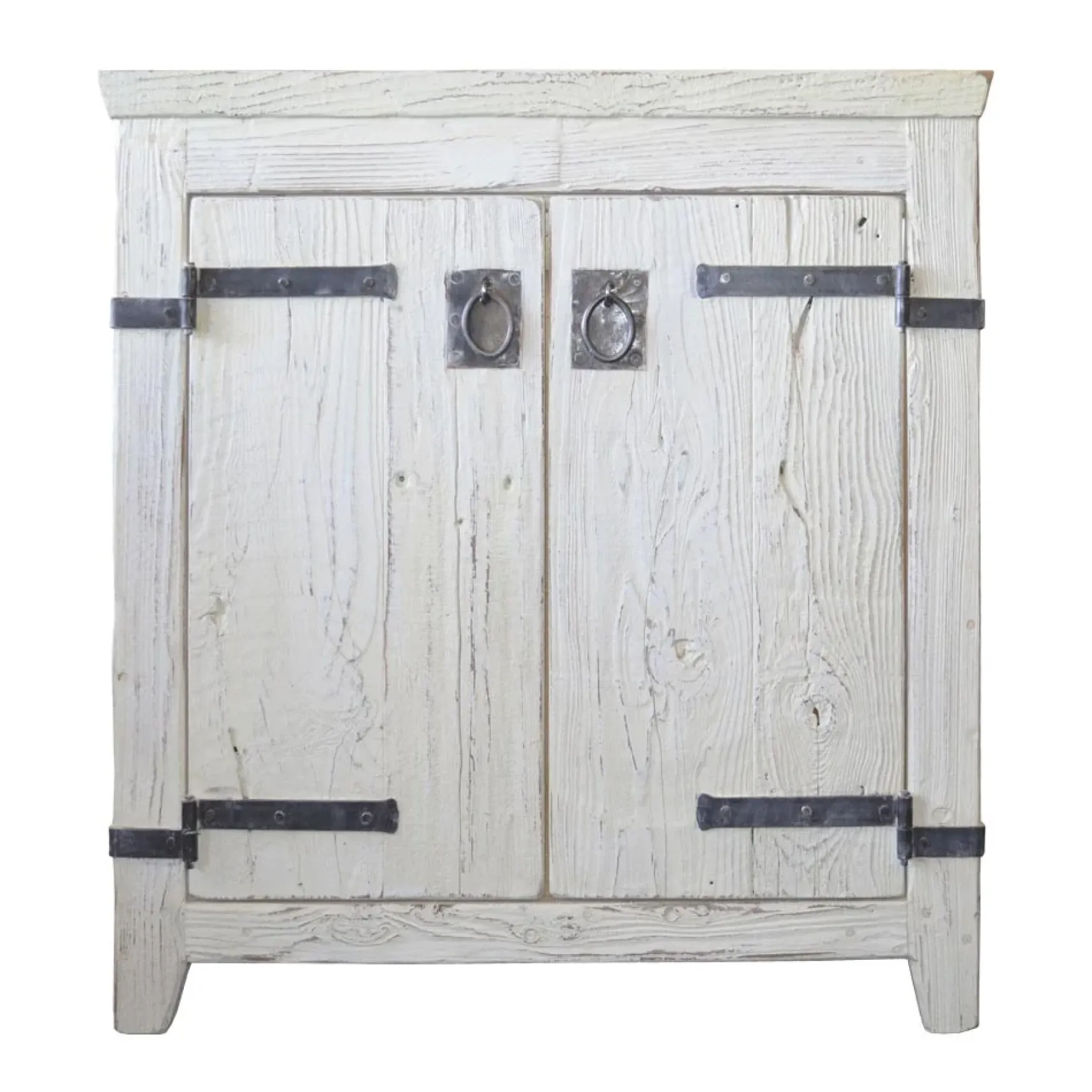 Native Trails 30" Americana Freestanding Vanity Base in Whitewash, VNB300