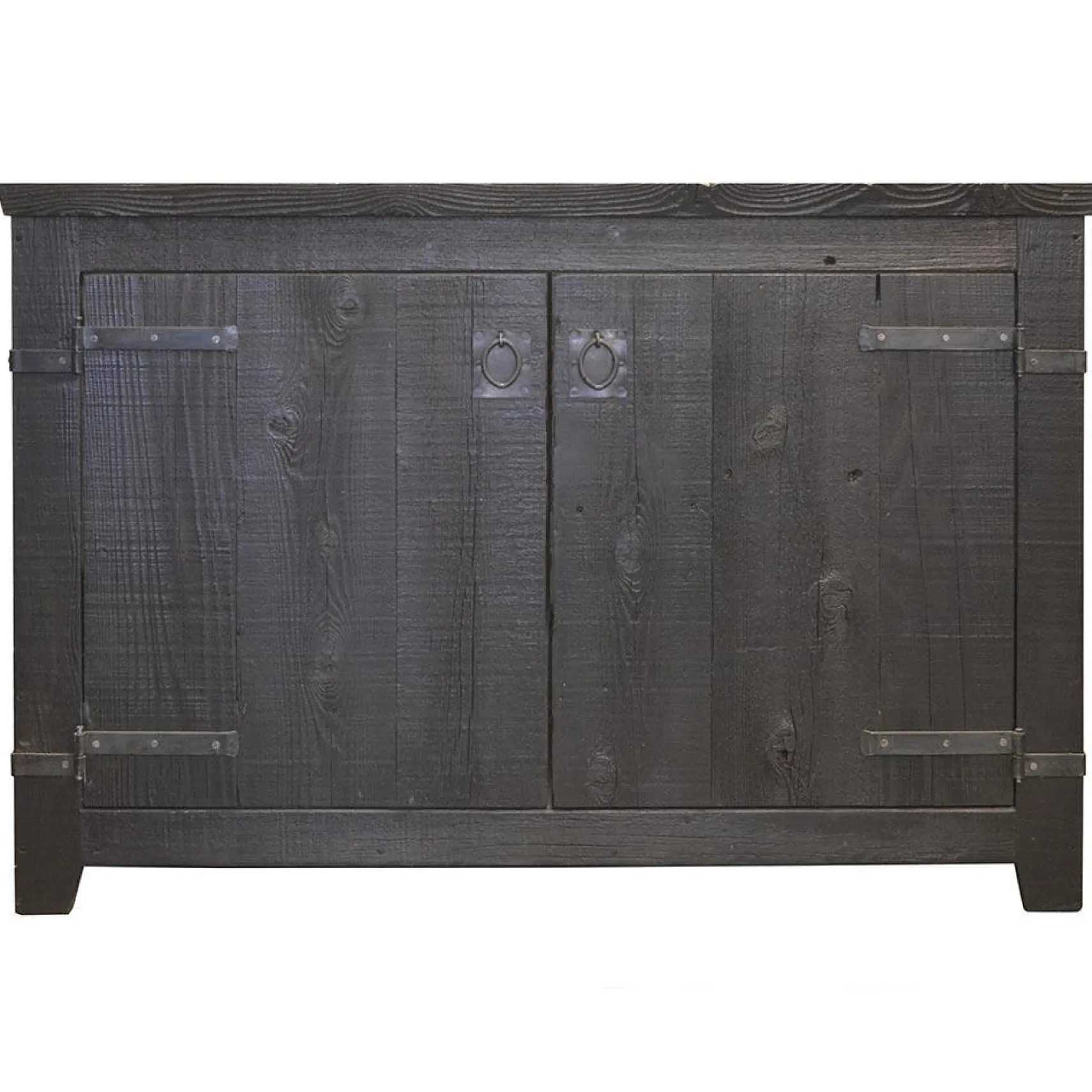 Native Trails 48" Americana Freestanding Rustic Vanity Base in Anvil, Reclaimed Wood, VNB488
