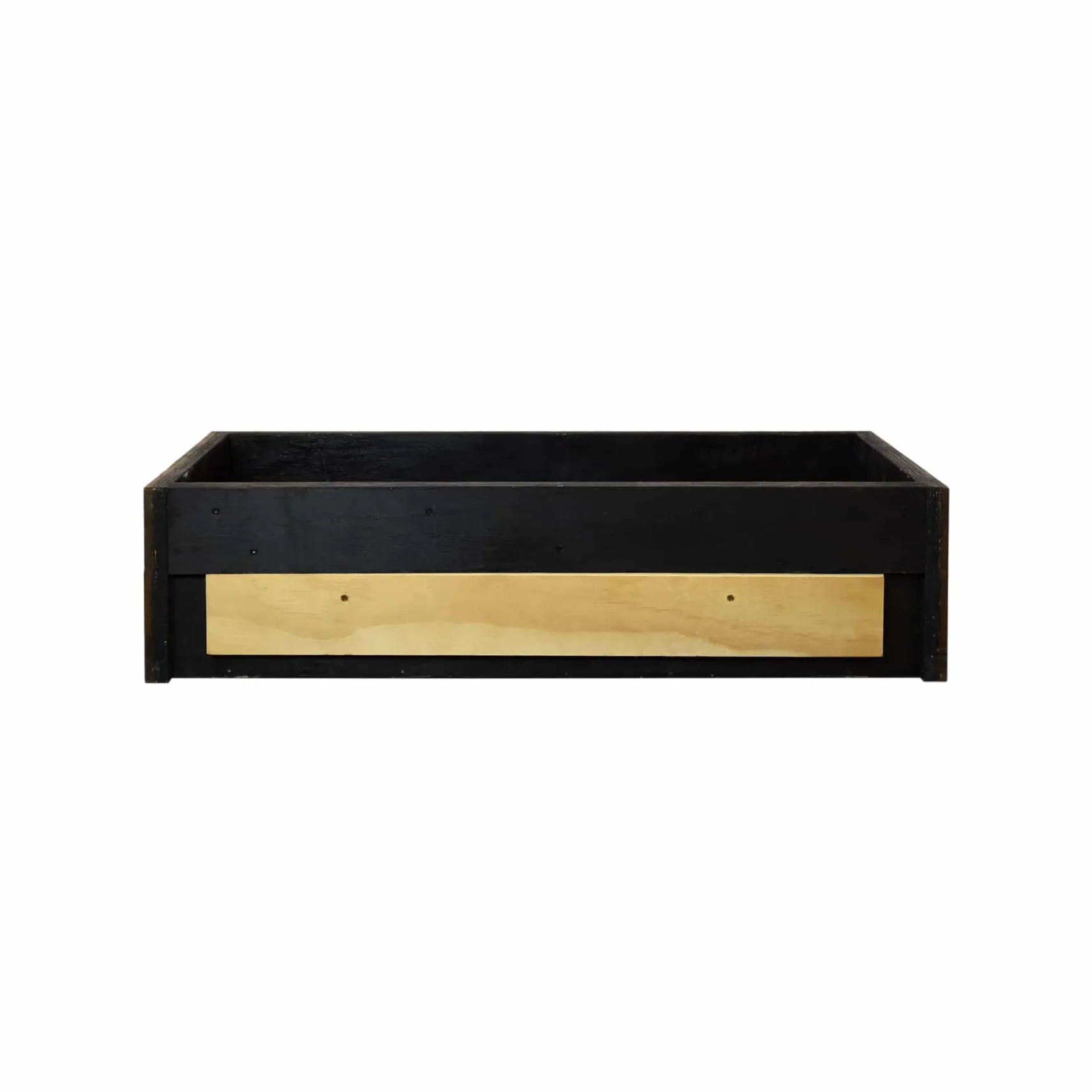 Native Trails 36" Cabernet Floating Vanity with NativeStone Trough in Slate, VNW194-NSL3619-S