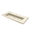 Native Trails 48" Capistrano ADA NativeStone Vanity Top and Trough Sink in Sand, 1 Faucet Hole, NSVT48-D1