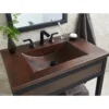 Native Trails 30" Cozumel Vanity Top with Integral Bathroom Sink in Antique Copper, VNT3022