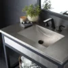 Native Trails 36" Cozumel Vanity Top with Integral Bathroom Sink in Brushed Nickel, VNT3655