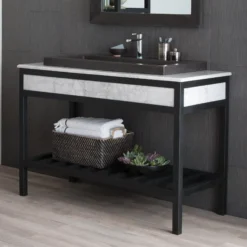 Native Trails 48" Cuzco Freestanding Vanity Base in Carrara, VNR486