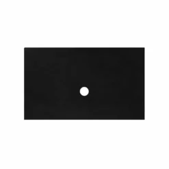 Native Trails 36" Native Stone ADA Vanity Top, Charcoal, Vessel with No Faucet Hole, VT36-V-C-0
