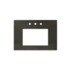 Native Trails 30" NativeStone Vanity Top, Slate, Rectangle 18x12 with 3 Faucet Holes, VT30-R1812-S-3