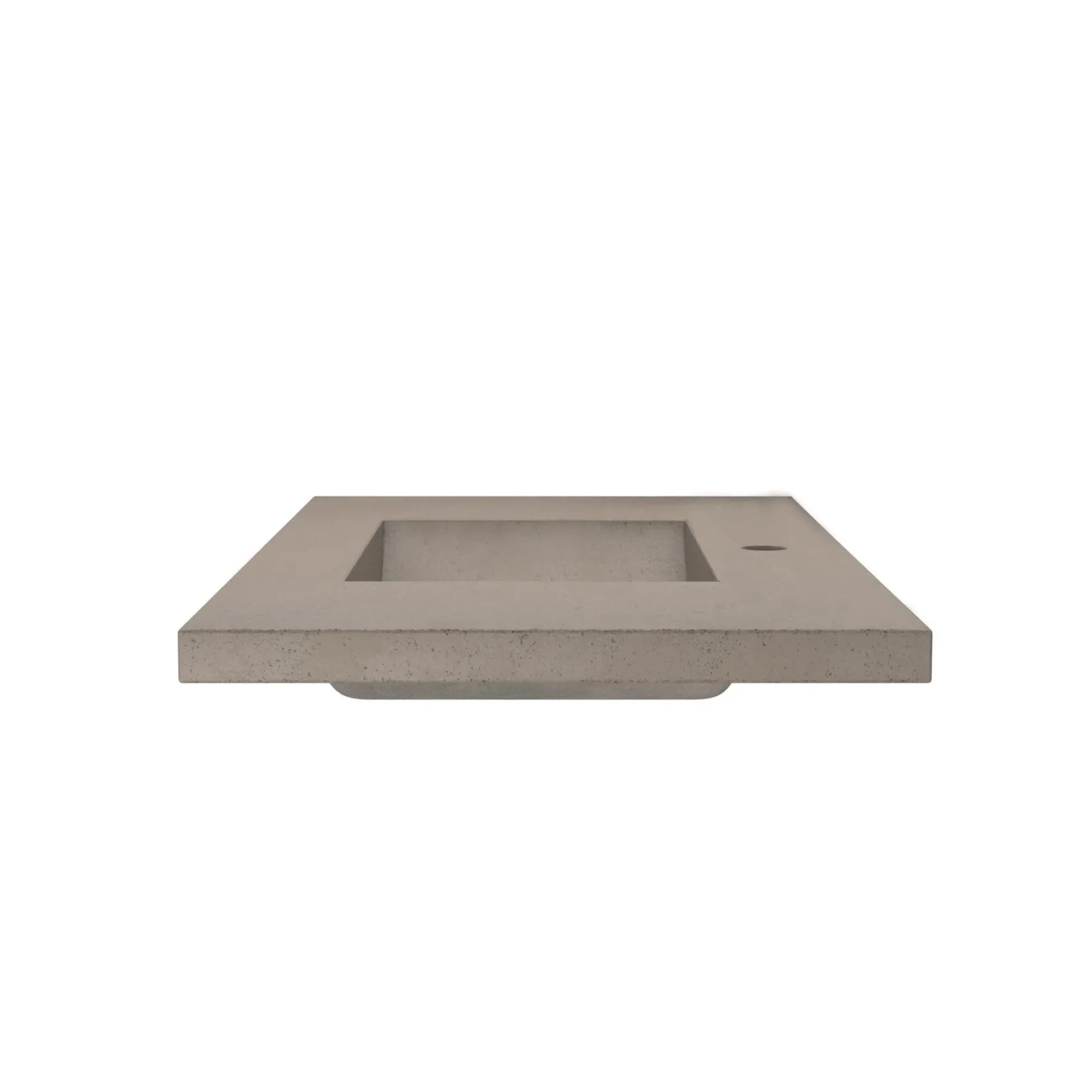 Native Trails 36" NativeStone Palomar Vanity Top with Integral Sink in Earth - Single Faucet Cutout, NSVNT36-E1