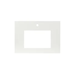 Native Trails 30" NativeStone Vanity Top, Pearl, Rectangle 18x12 with Single Faucet Hole, VT30-R1812-P-1