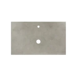 Native Trails 36" NativeStone Vanity Top, Ash, Vessel with Single Faucet Hole, VT36-V-A-1
