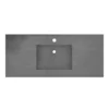 Native Trails 48" NativeStone Palomar Vanity Top with Integral Sink in Slate - Single Faucet Cutout, NSVNT48-S1