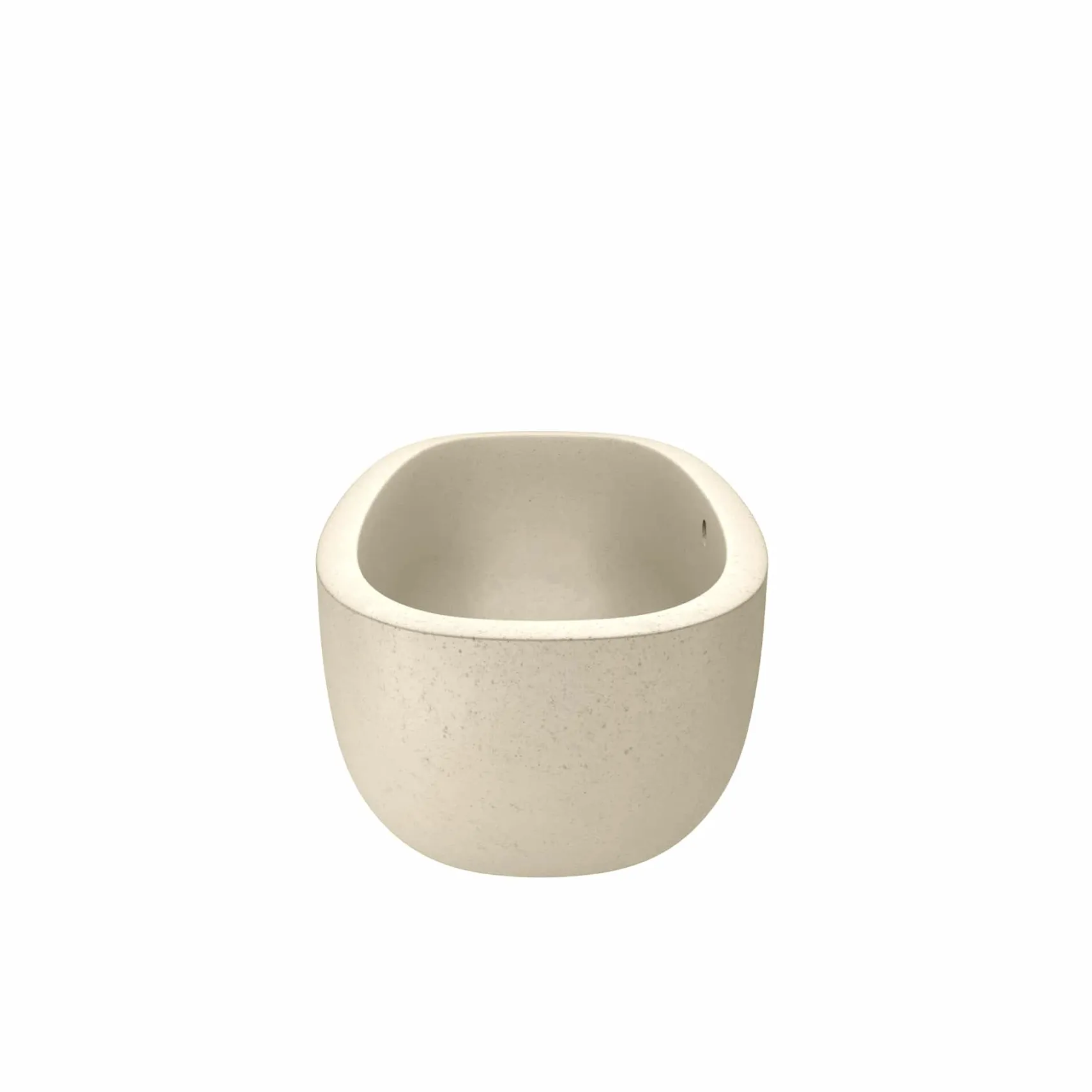 Native Trails 72" NativeStone Concrete Avalon Freestanding Bathtub, Sand, NST7236-D