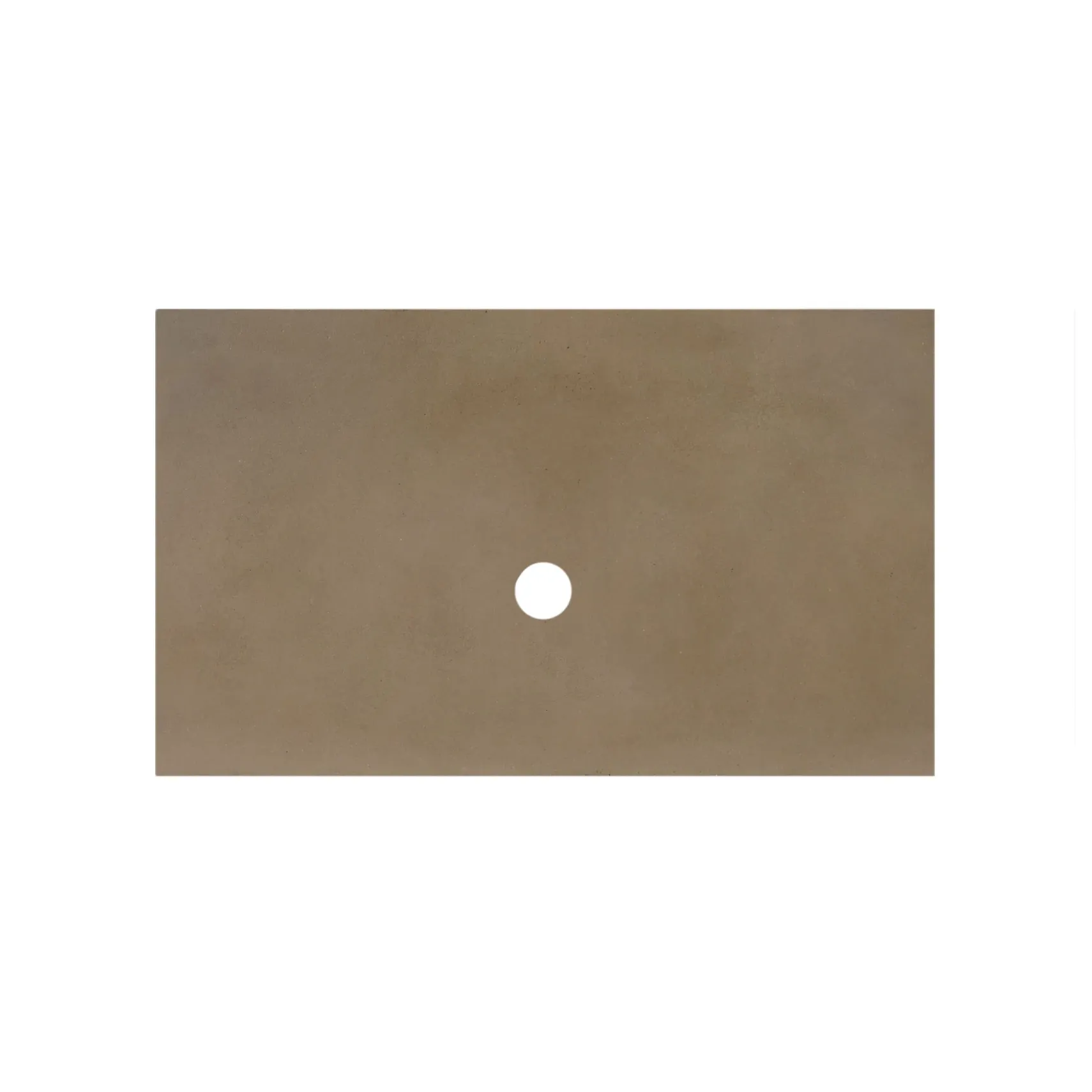 Native Trails 36" NativeStone Vanity Top, Earth, Vessel with No Faucet Hole, VT36-V-E-0
