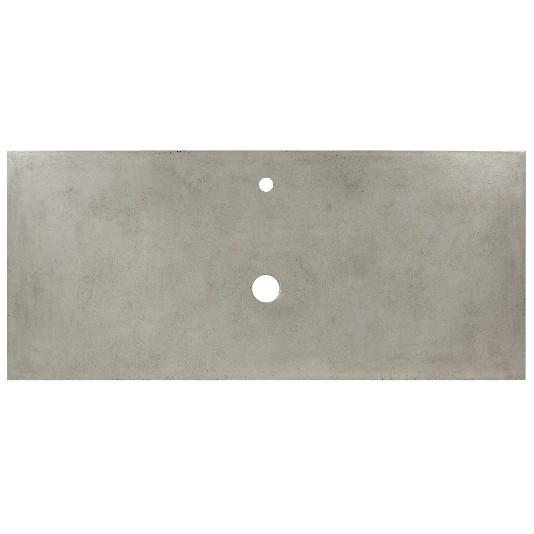 Native Trails 48" NativeStone Vanity Top, Ash, Vessel with Single Faucet Hole, VT48-V-A-1