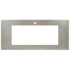 Native Trails 48" NativeStone Vanity Top, Ash, 34x14 Cutout for Trough with Single or No Faucet Hole, VT48-T3414-A-1