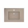 Native Trails 30" NativeStone Palomar Vanity Top with Integral Sink in Earth - Single Faucet Cutout, NSVNT30-E1