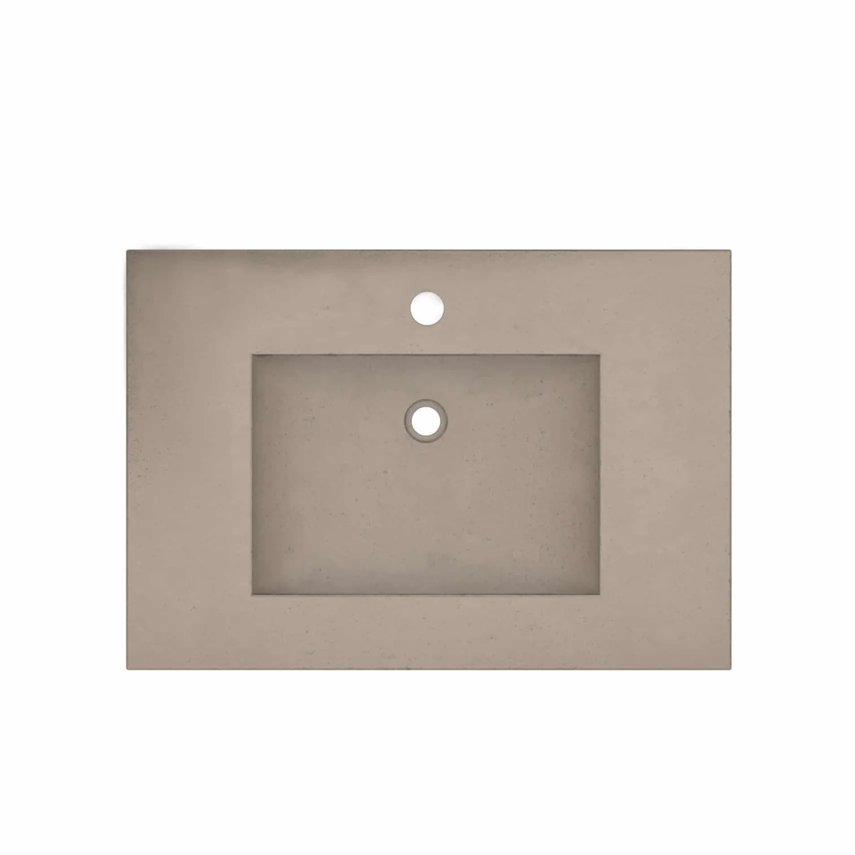 Native Trails 30" NativeStone Palomar Vanity Top with Integral Sink in Earth - Single Faucet Cutout, NSVNT30-E1