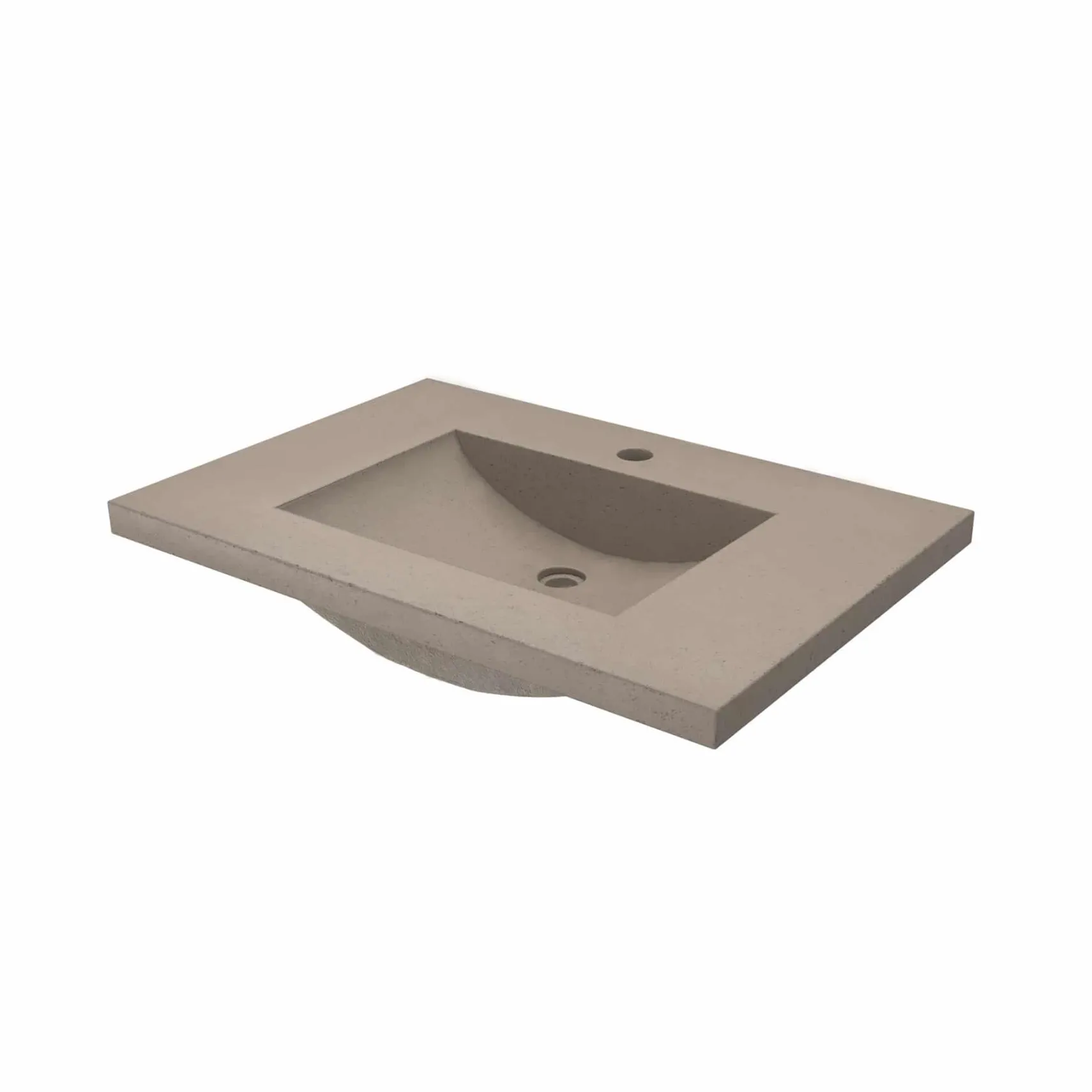 Native Trails 30" NativeStone Palomar Vanity Top with Integral Sink in Earth - Single Faucet Cutout, NSVNT30-E1