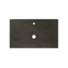 Native Trails 36" NativeStone Vanity Top, Slate, Vessel with Single Faucet Hole, VT36-V-S-1