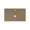 Native Trails 36" NativeStone Vanity Top, Earth, Vessel with Single Faucet Hole, VT36-V-E-1