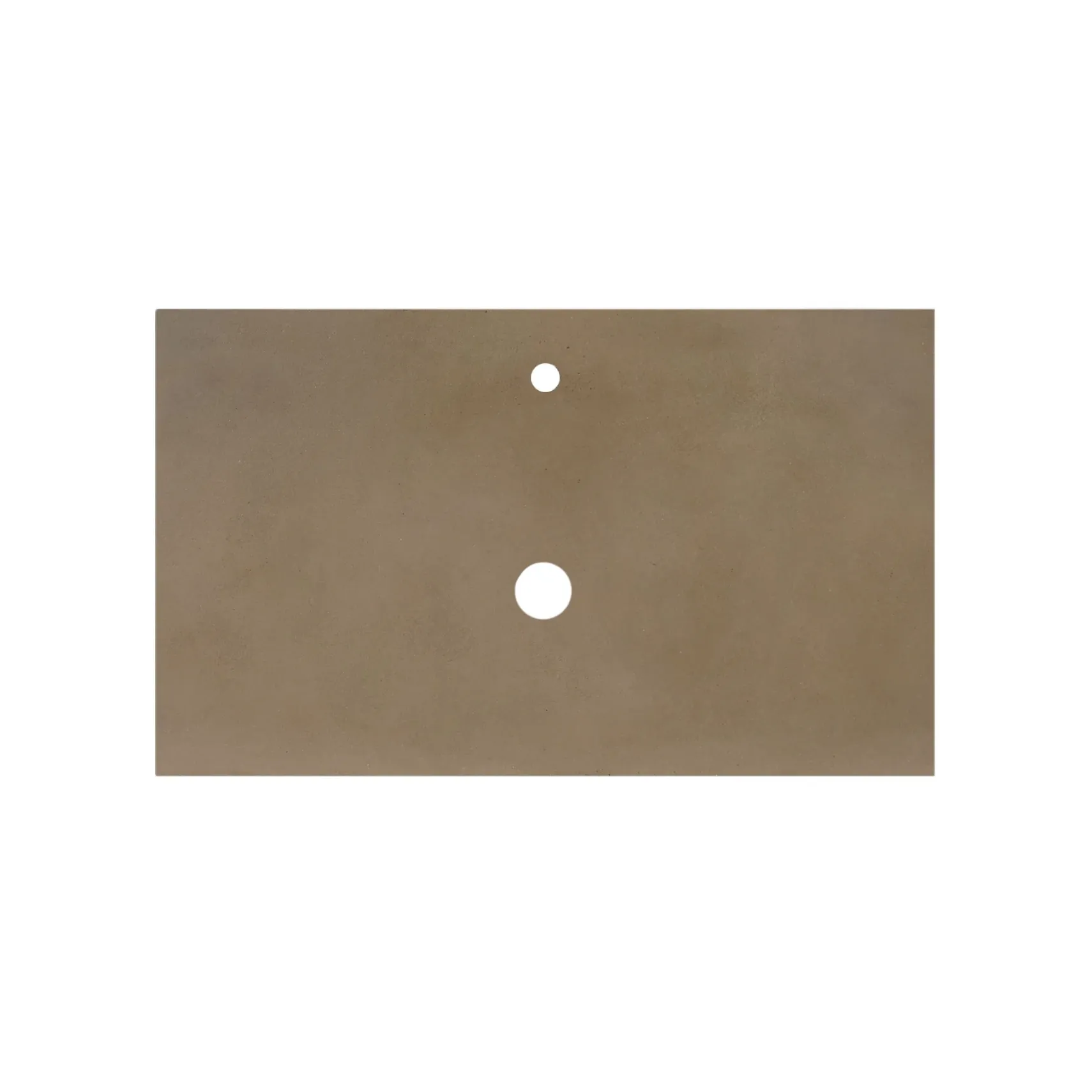 Native Trails 36" NativeStone Vanity Top, Earth, Vessel with Single Faucet Hole, VT36-V-E-1