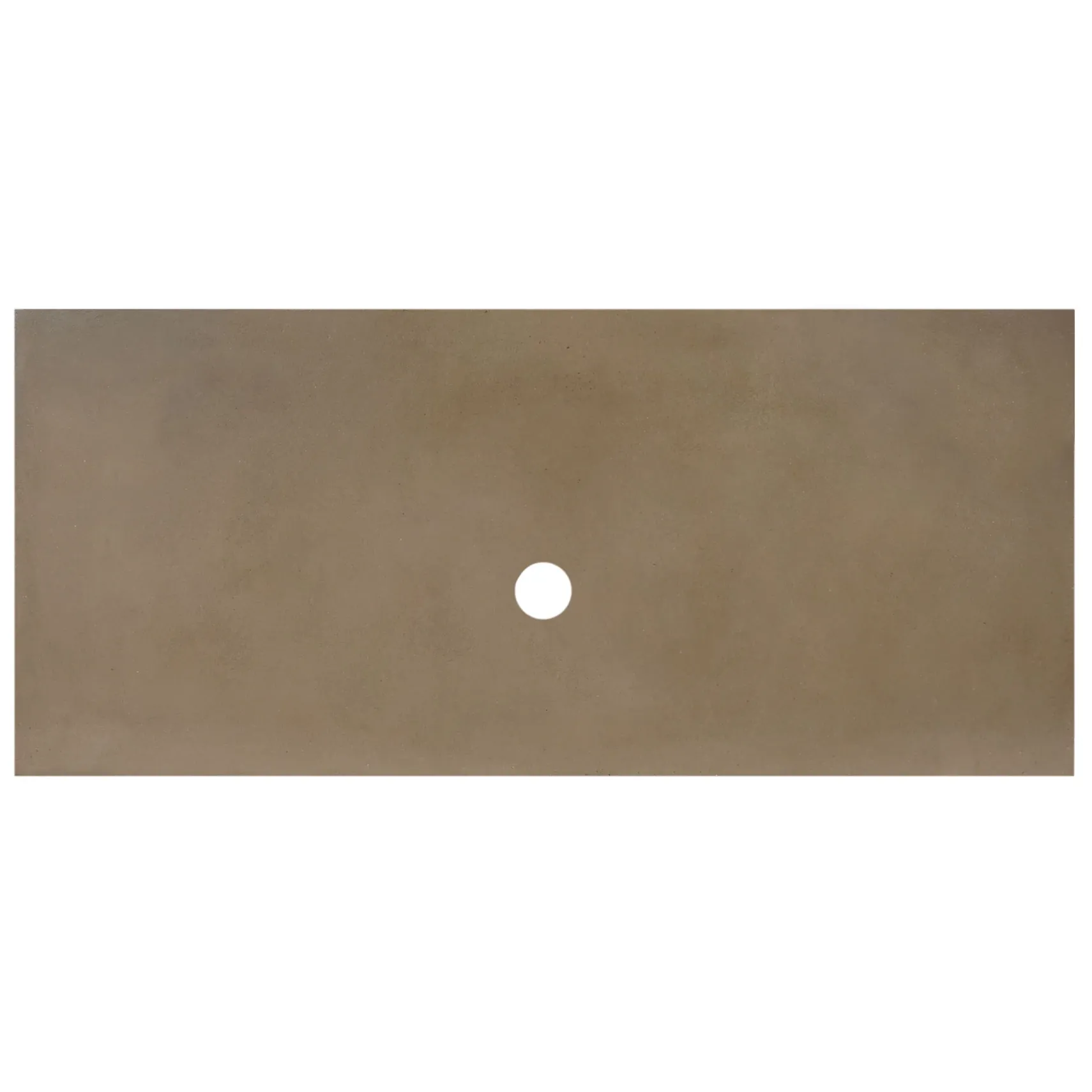 Native Trails 48" NativeStone Vanity Top, Earth, Vessel with No Faucet Hole, VT48-V-E-0