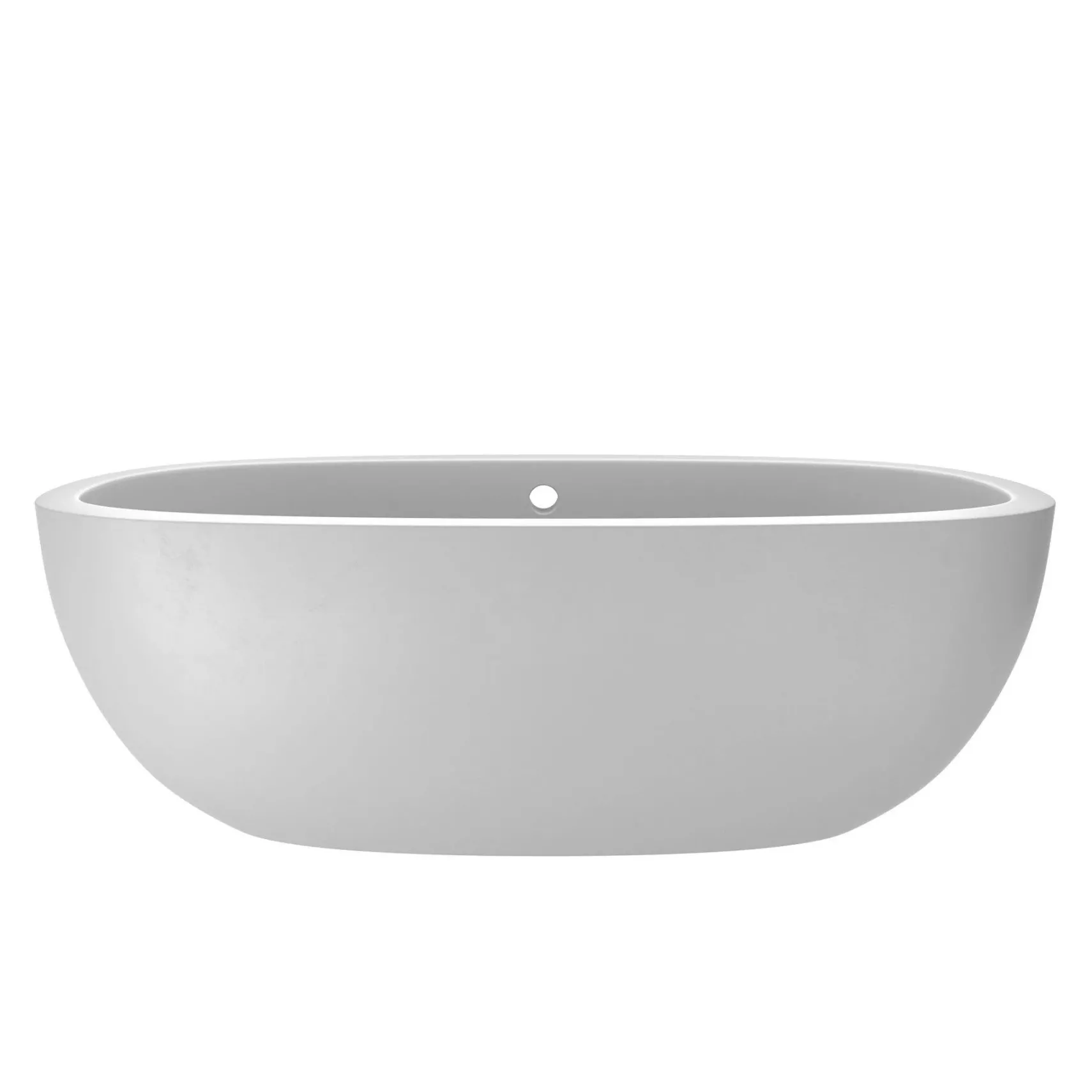 Native Trails 72" NativeStone Concrete Avalon 72" Bathtub, Pearl, NST7236-P