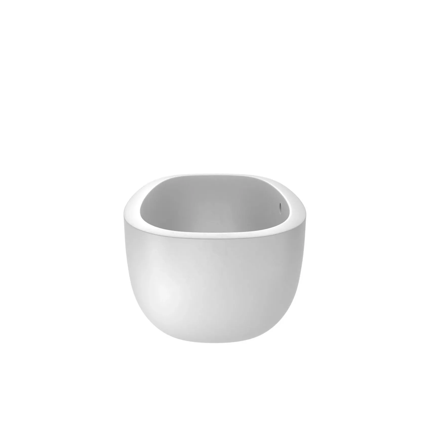 Native Trails 72" NativeStone Concrete Avalon 72" Bathtub, Pearl, NST7236-P
