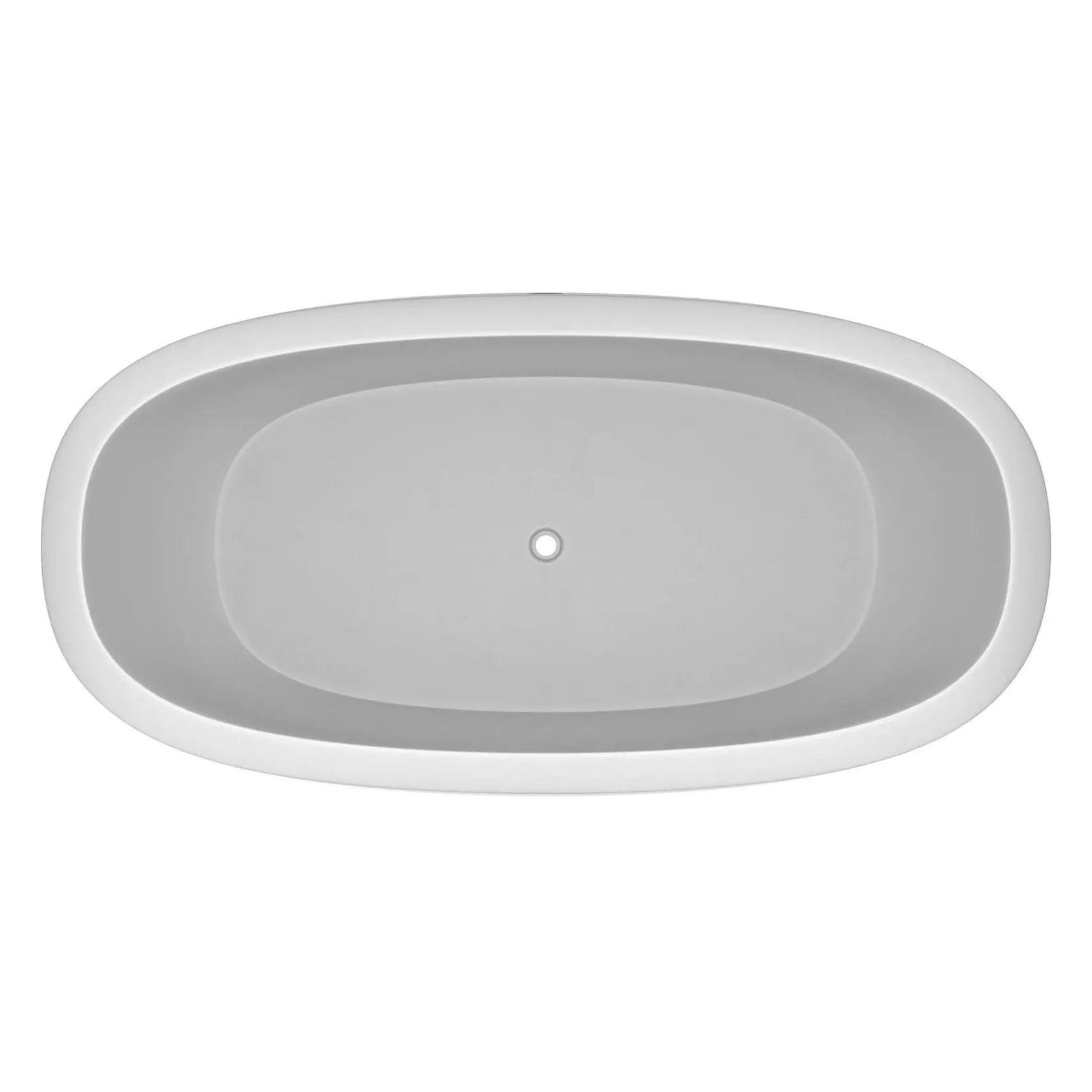 Native Trails 72" NativeStone Concrete Avalon 72" Bathtub, Pearl, NST7236-P