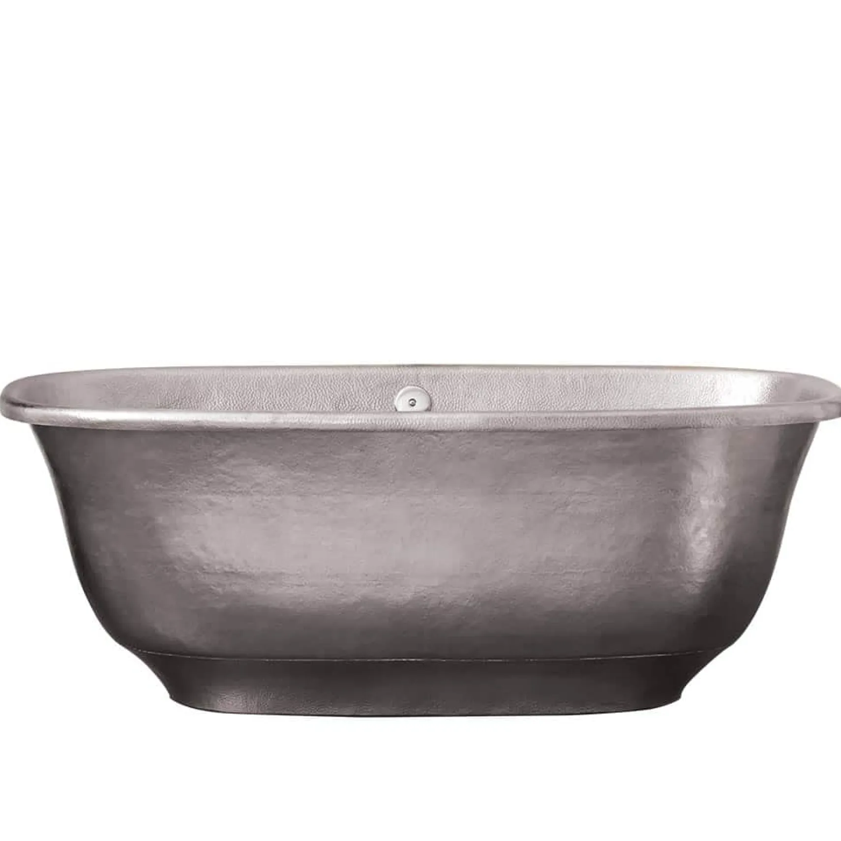 Native Trails 66" Nickel Santorini Bathtub, Brushed Nickel, CPS945