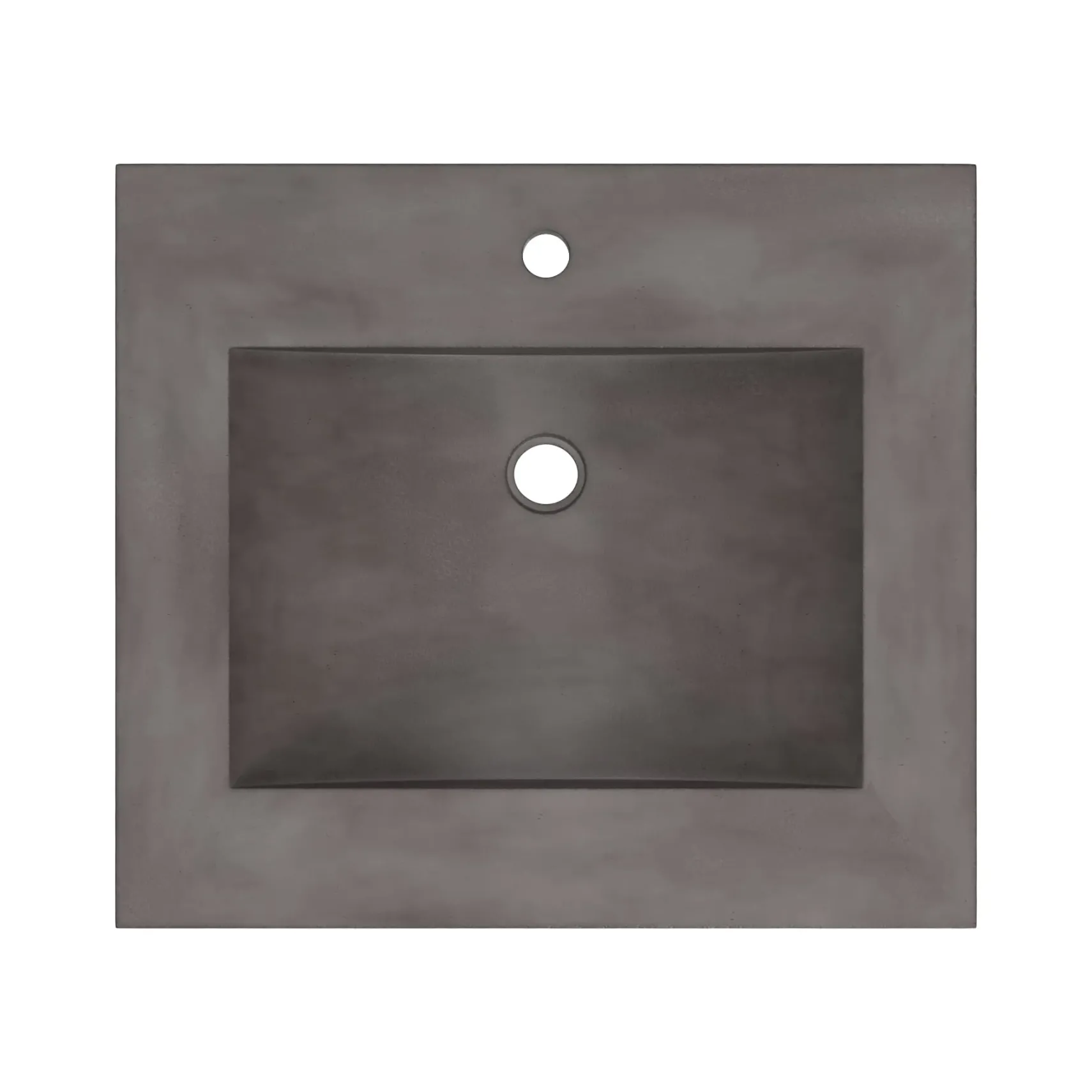 Native Trails 24" Palomar ADA NativeStone Vanity Top and Sink in Slate, Single Faucet Hole, NSVNT24-S1