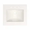 Native Trails 24" Palomar ADA NativeStone Vanity Top and Sink in Pearl, 8" Widespread Faucet Holes, NSVNT24-P