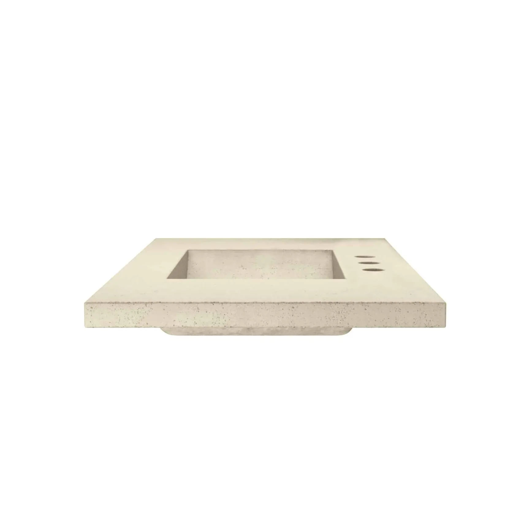 Native Trails 36" Palomar ADA NativeStone Vanity Top and Sink in Sand, 8" Widespread Cutout, NSVNT36-D