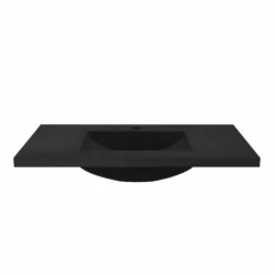 Native Trails 36" Palomar ADA Vanity Top with Integral Sink in Charcoal, Single Faucet Cutout, NSVNT36-C1