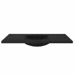 Native Trails 48" Palomar ADA Vanity Top with Integral Sink in Charcoal, 8" Widespread Cutout, NSVNT48-C