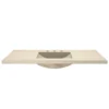 Native Trails 48" Palomar ADA NativeStone Vanity Top and Sink in Sand, 8" Widespread Cutout, NSVNT48-D