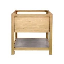 Native Trails 30" Solace Freestanding Vanity Base in Sunrise Oak with Ash Shelf, VNO301-A