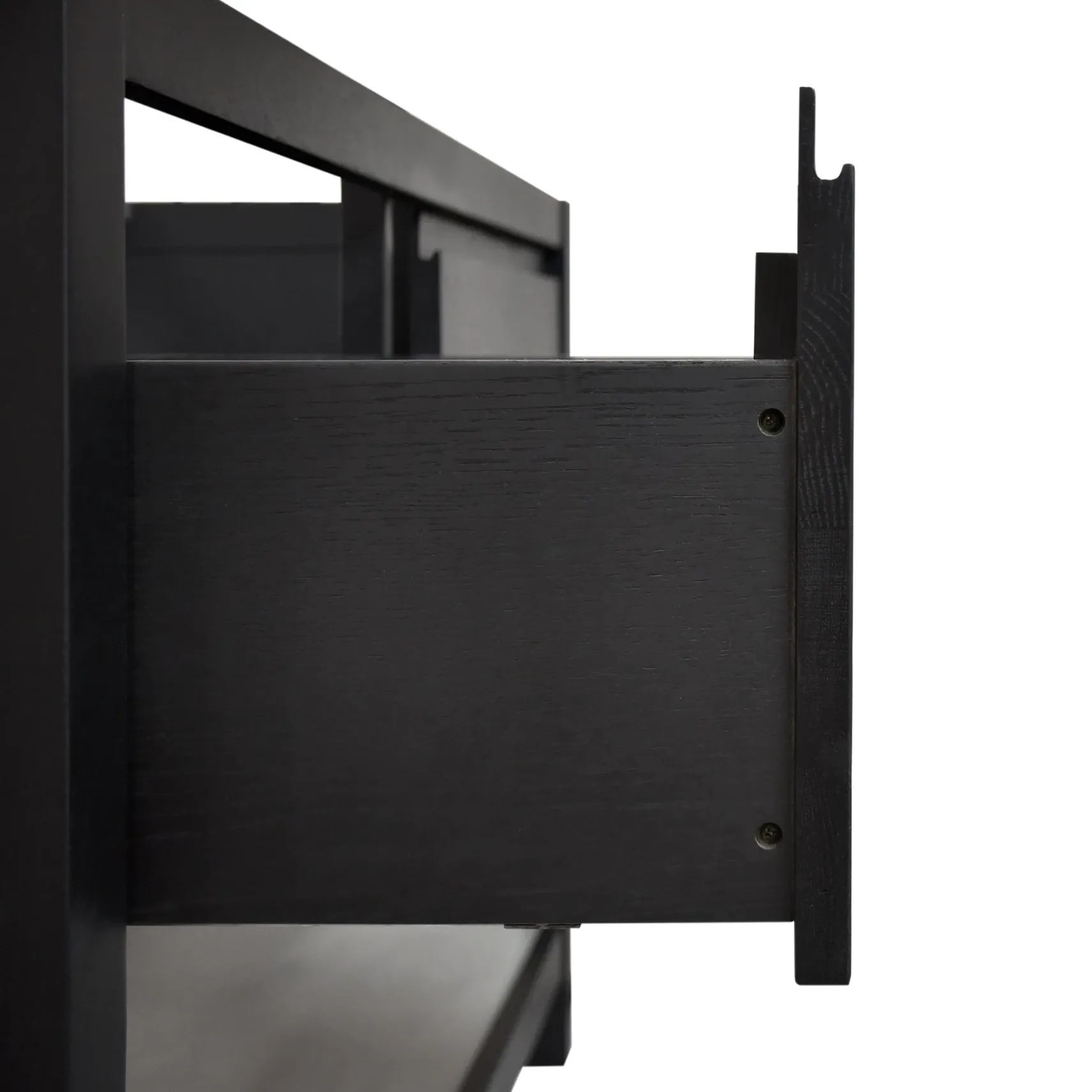 Native Trails 48" Solace Vanity Base in Midnight Oak with Palomar Vanity Top and Sink, Ash, VNO488-A-NSVNT48-A